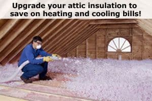 Attic insulations installer