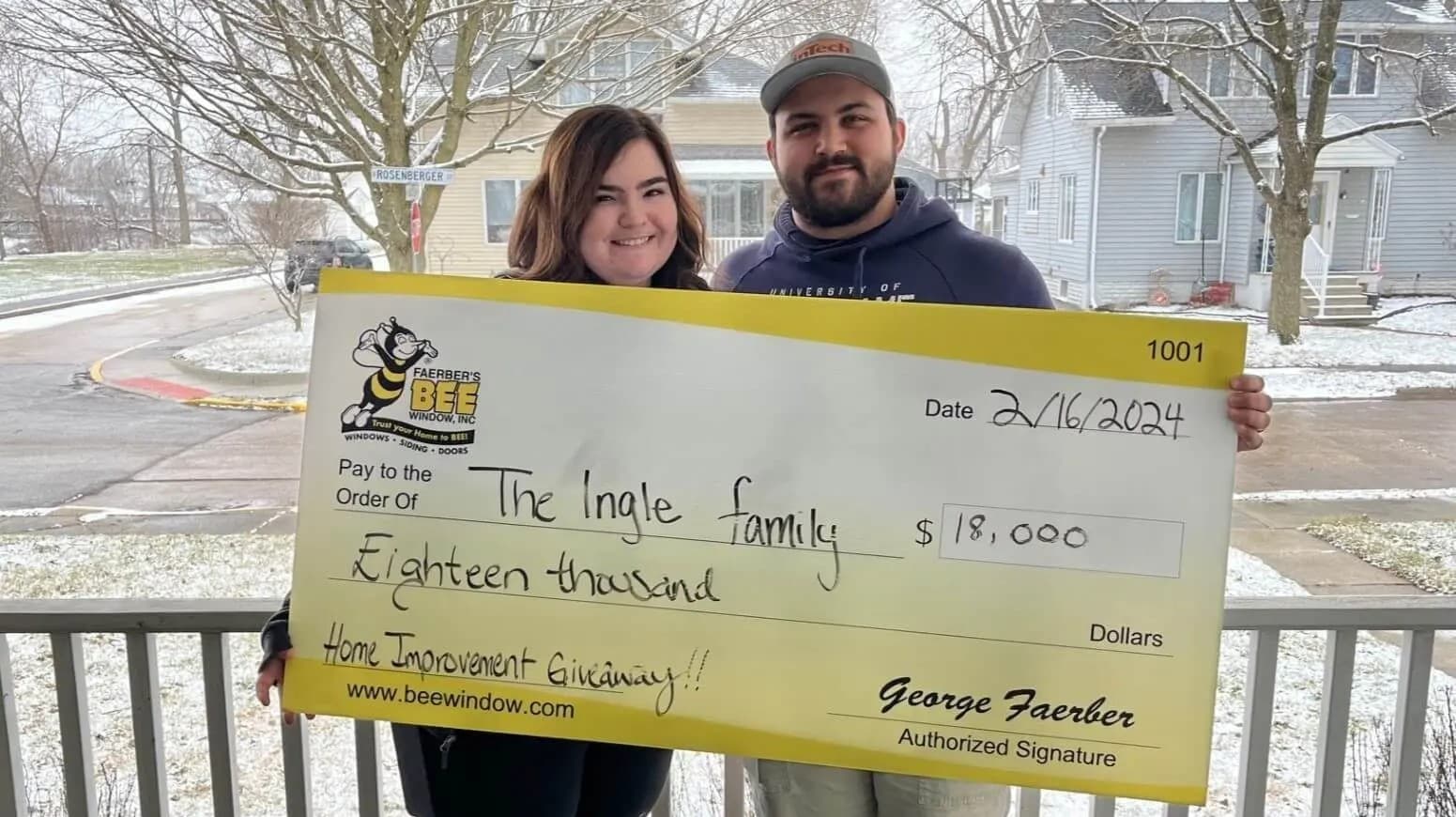 2024 Home Improvement Giveaway Winner